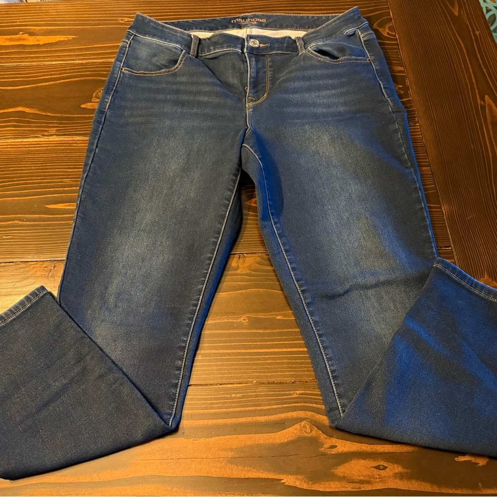 Maurice 16W dark wash jeggings